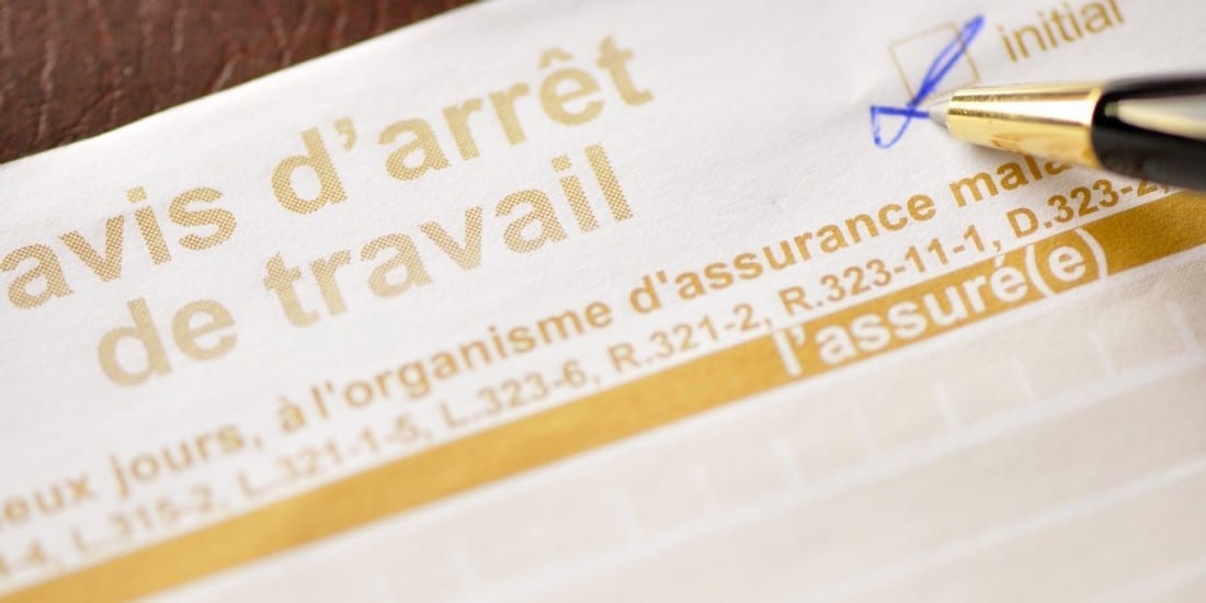 arrêt travail