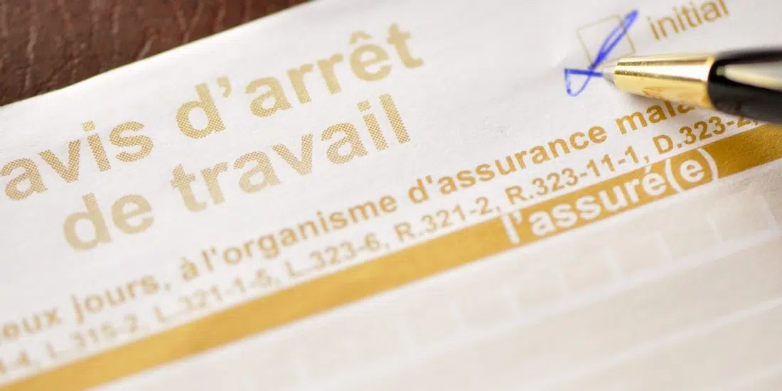 arrêt travail