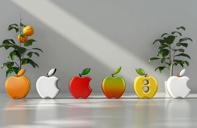 L’évolution esthétique du logo Apple : une analyse approfondie