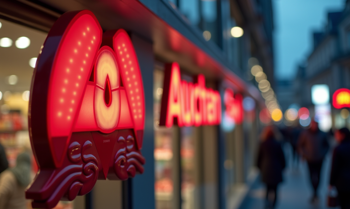 Logo d’Auchan : quelles couleurs et pourquoi ?