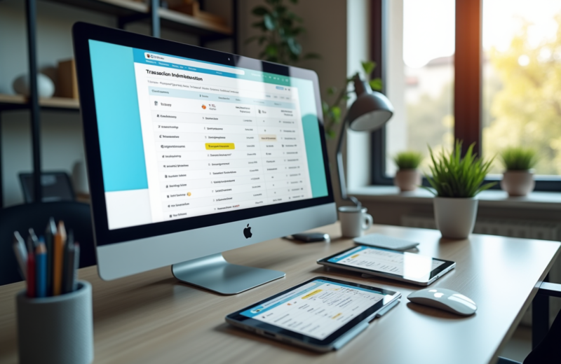 Le matériel indispensable pour une gestion optimale des transactions commerciales